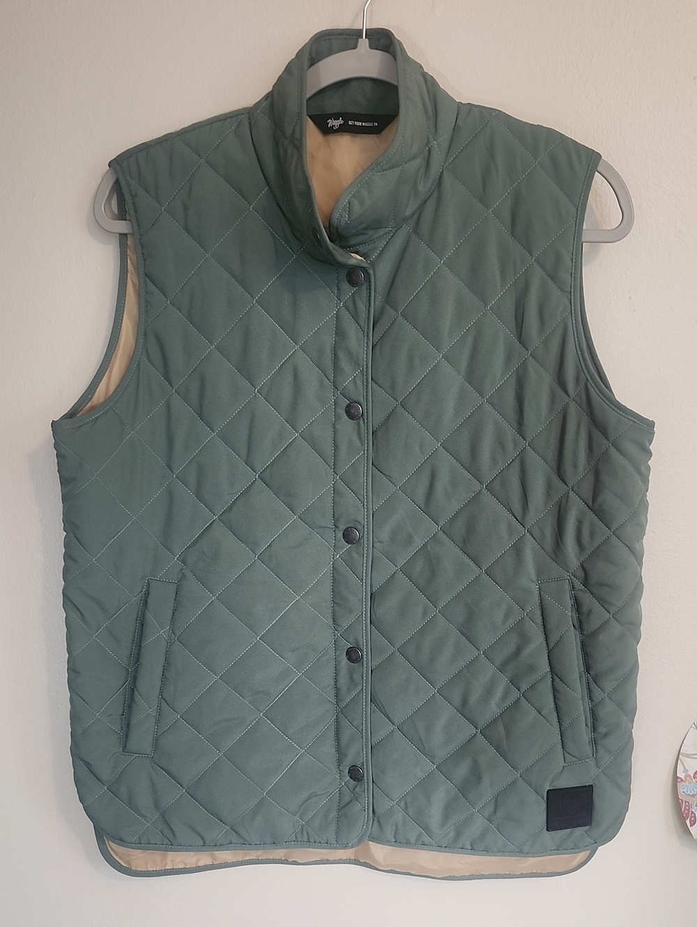Women's Waggle Golf Crosscut Quilted Vest/Size Small